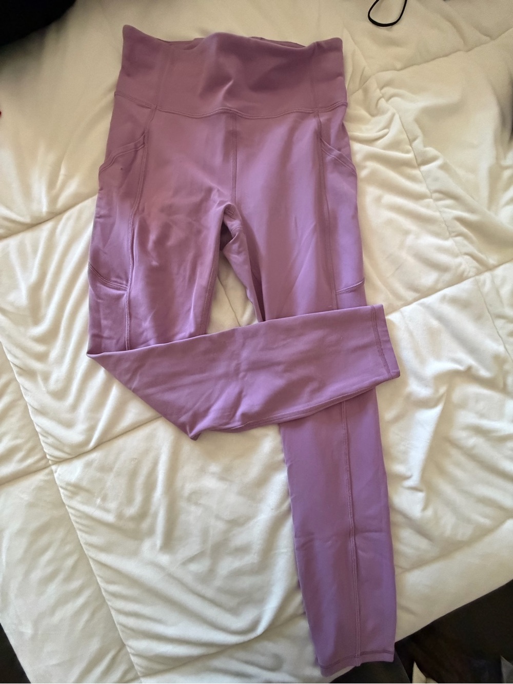 Light Purple High-Waist Leggings